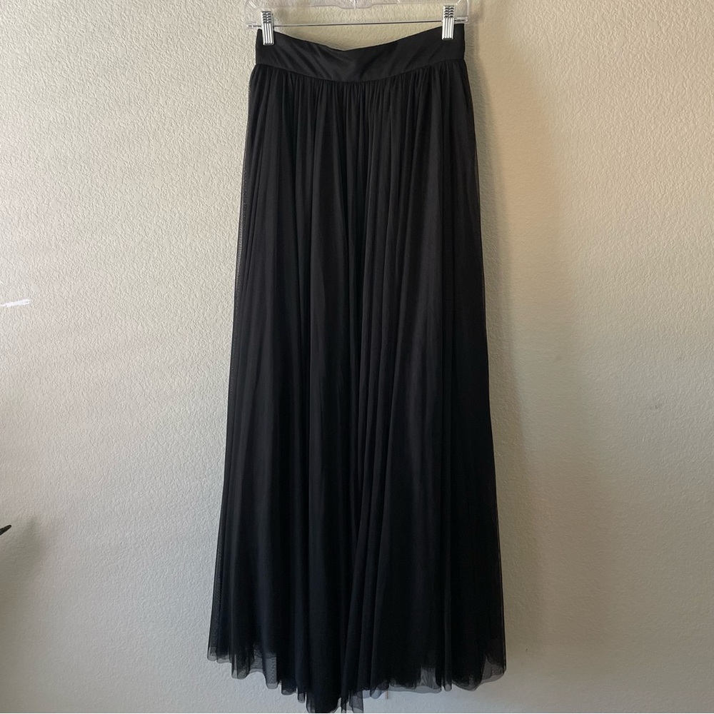 Flo Atelier Chic Black Maxi Skirt